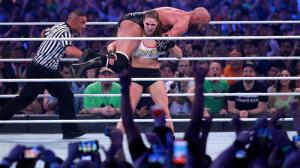 Ronda Rousey lifts Triple H